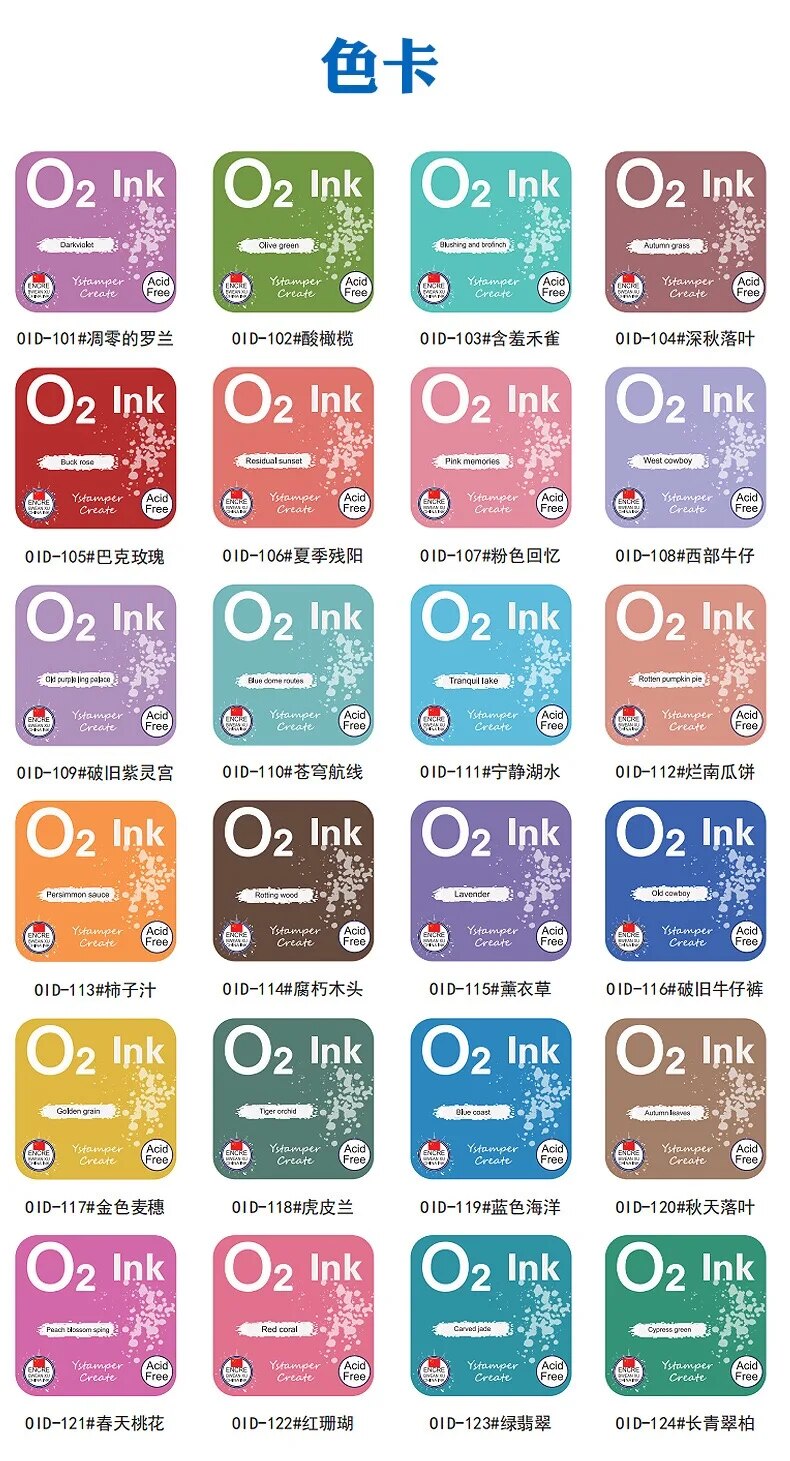 Alinacutle Water-reactive Oxide Ink Pads Stamping Tools For Clear Stamps Scrapbooking Handmade Craft Art Paint Ink Pad. 