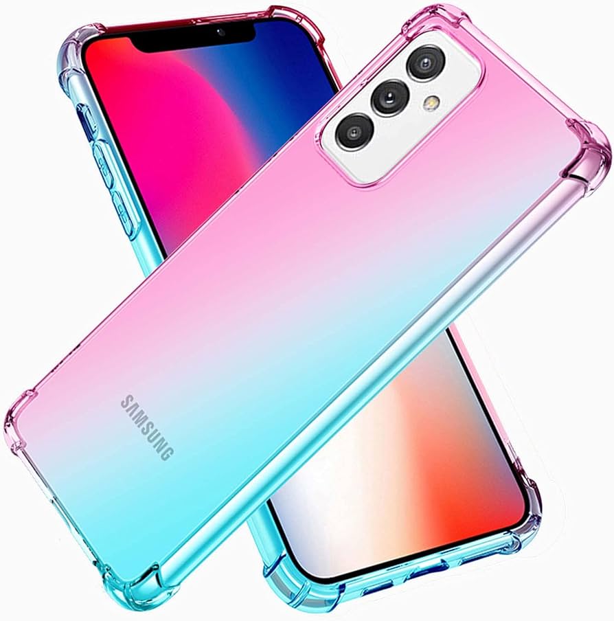 For Samsung Galaxy A82 5G, Transparent Soft TPU/Slight Gradient Back Cover. 