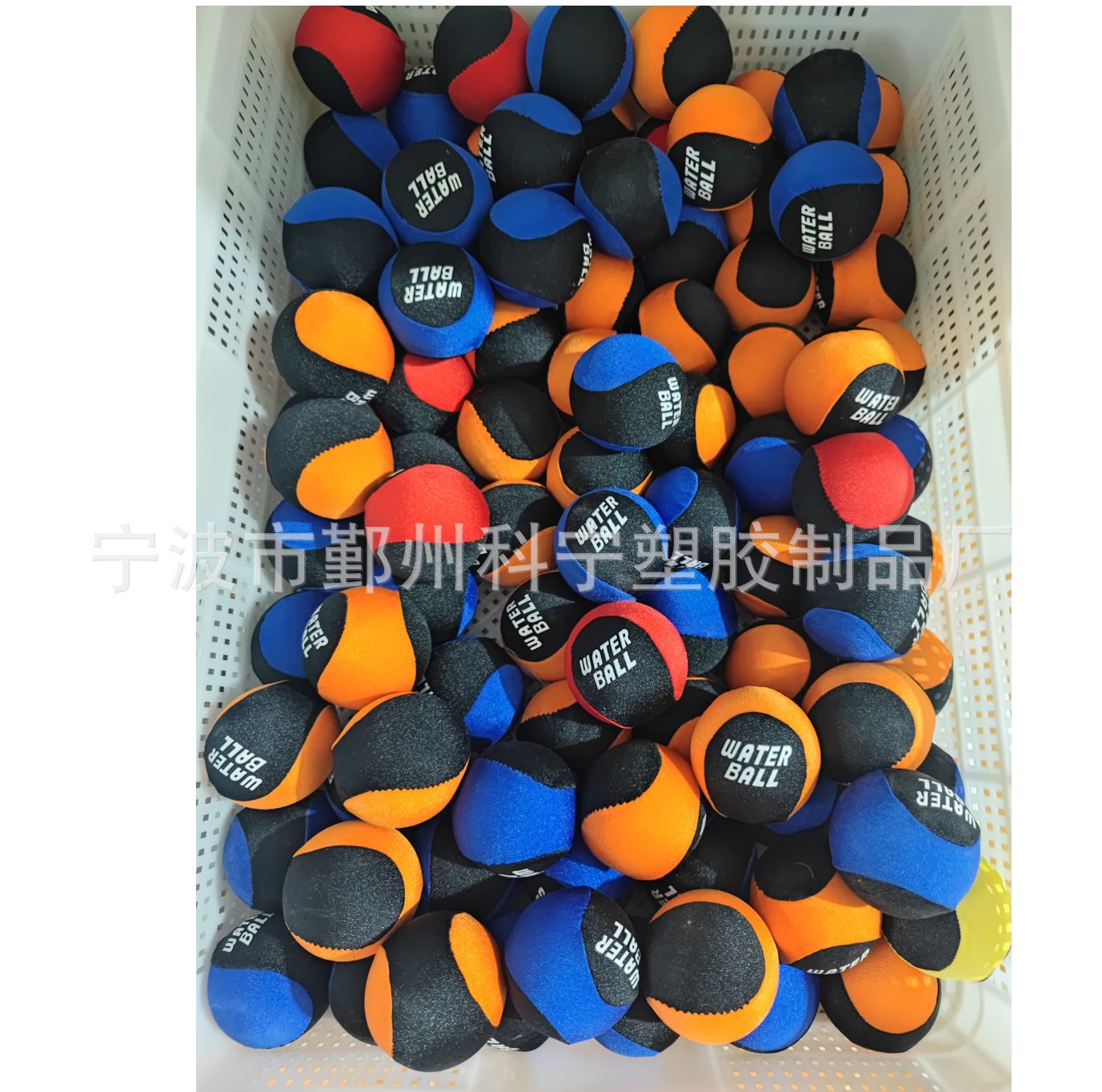 Elastic Ball Cross-Border Factory in Stock Diameter 6cm5.5 cm5cmCloth ball Water Bouncing Ball Beach Ball. 