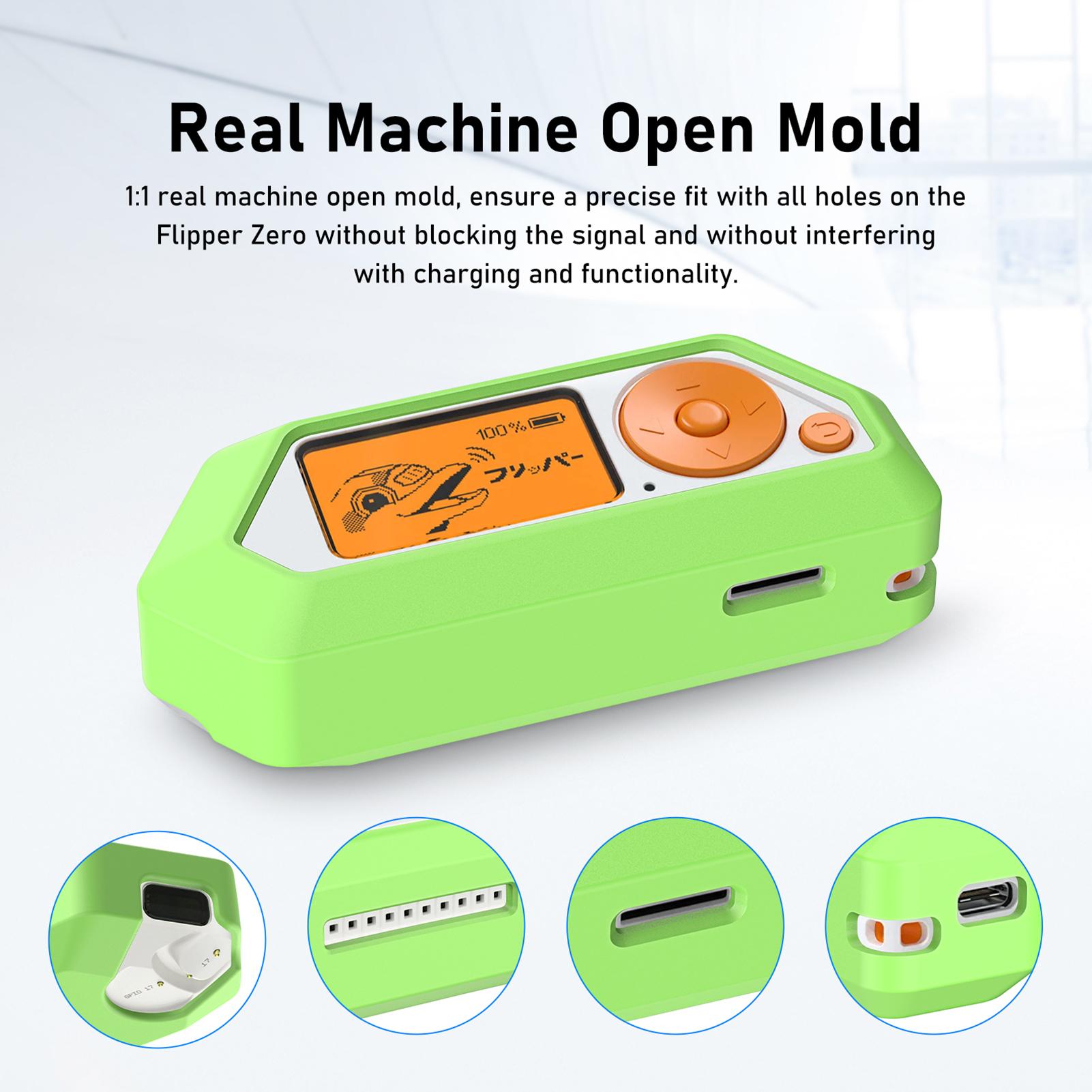 Silicone Case Protective Skin Cover Shockproof Travel Carry Pouch  Compatible For Flipper Zero Interactive Virtual Pet Game Machine