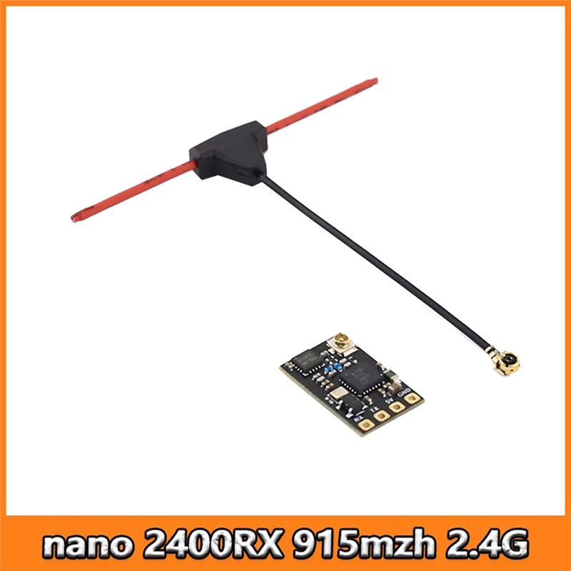 FPV ELRS Receiver 2.4GHZ Open Source RC Model Long Range Nano 2400RX Fixed Wing Long Range Aircraft Reception, Easy to Use Fine Workmanship. 