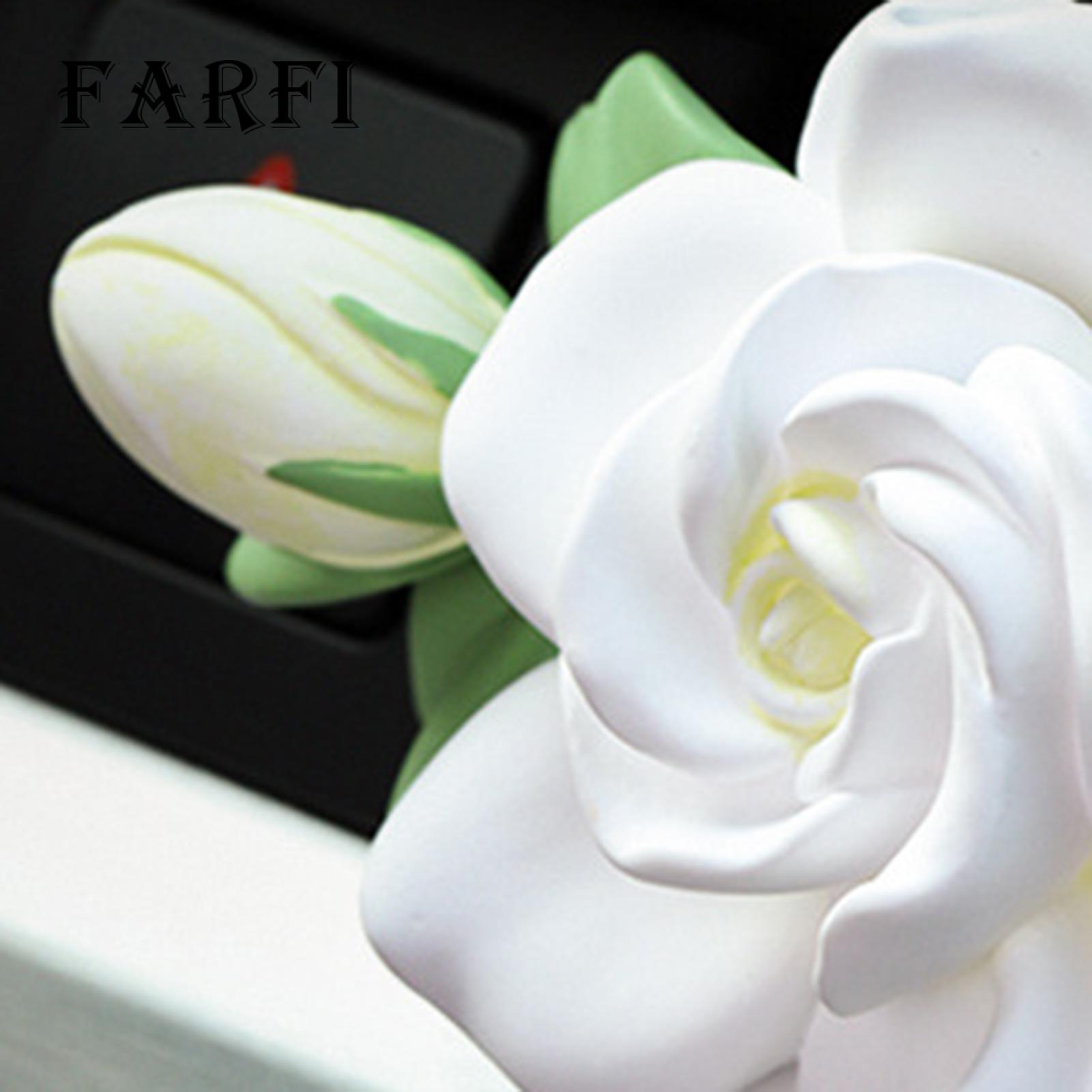 Car Therapy Diffuser Refresh Drive with Gardenia Car Air Freshener Therapy Essential Oil for Relaxation less Than Relaxing for Car. 