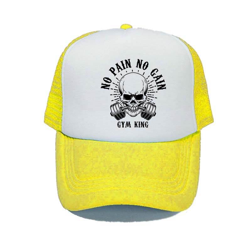 No Pain No Gain Printing Baseball Cap 