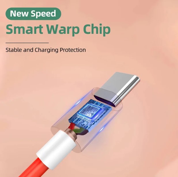 6.5A 65W fast charging cable USB PD USB C for Oneplus 8T Oneplus 9 8r 8 7 Warp Charge for Type-C interface phone charging cable. 