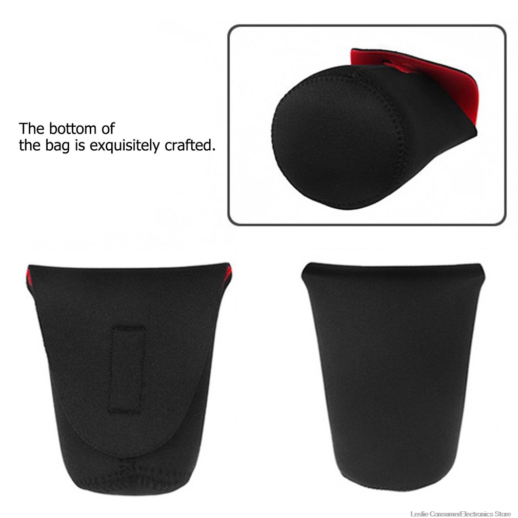 4 Size Camera Lens Bag Neoprene Waterproof Camera Lens Pouch Bag Case S M L XL For Canon Nikon Sony DSLR Camera Lens Bag. 