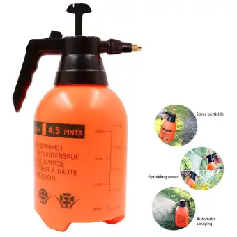 water spray bottle with pump