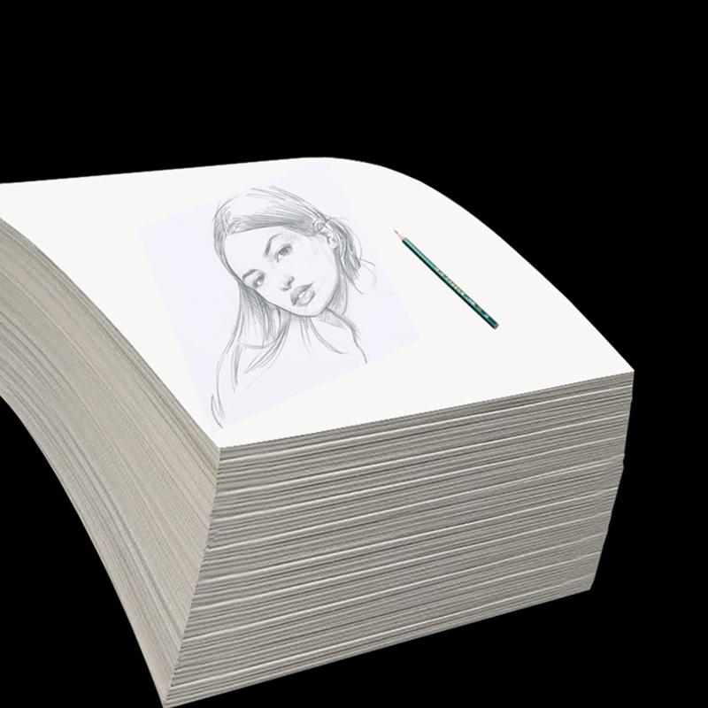 100 Sheets Watercolor Paper Bulk Cold Press Paper Drawing Paper For Students. 