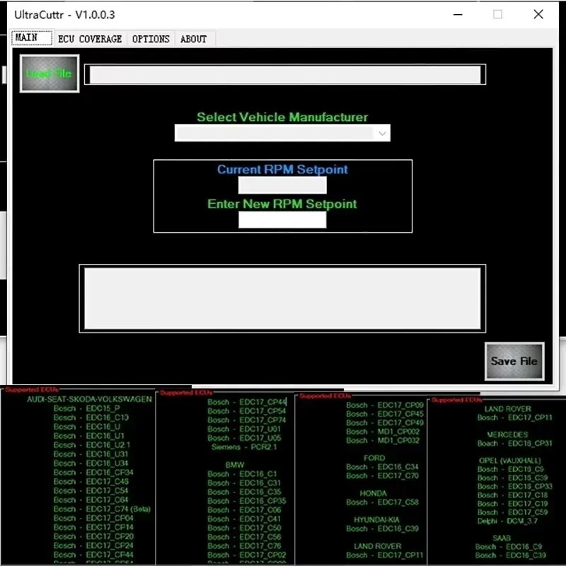 Car ECU Remaping Software Hard Cut Limiter Diesel + Petrol Engines + Pop&Bang + HARDCUT LIMITER VMAX+ HotStartr + QLaunchr Software6 IN 1 PACKAGE. 