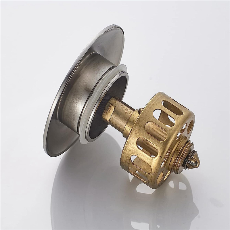 Bathroom Sink Drainage Pipe Sink Overflow Hole Plug Overflow Hole Bathroom Pop -Up Drainage Plugs Removable Basket Container Wash Basin Button. 