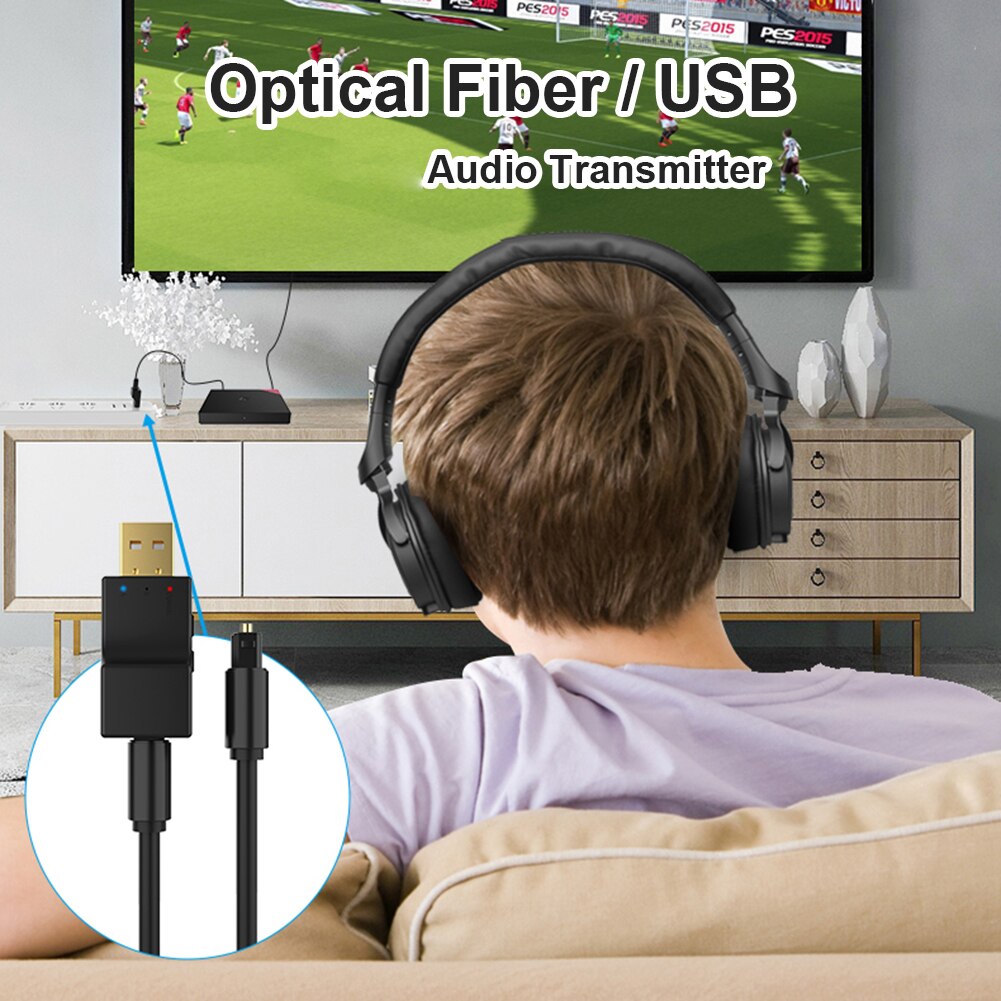 SW03 Bluetooth Audio Transmitter USB Optical for Nintendo Switch PC PS5 PS4 Xbox. 