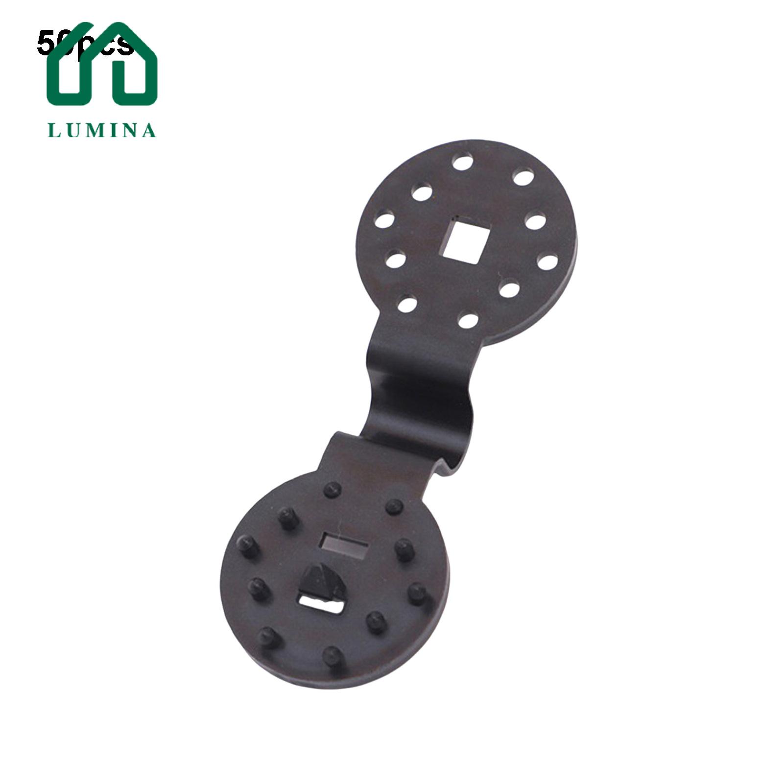 50pcs Shade Cloth Plastic Clips, Reusable Lock Grip For Sunshade