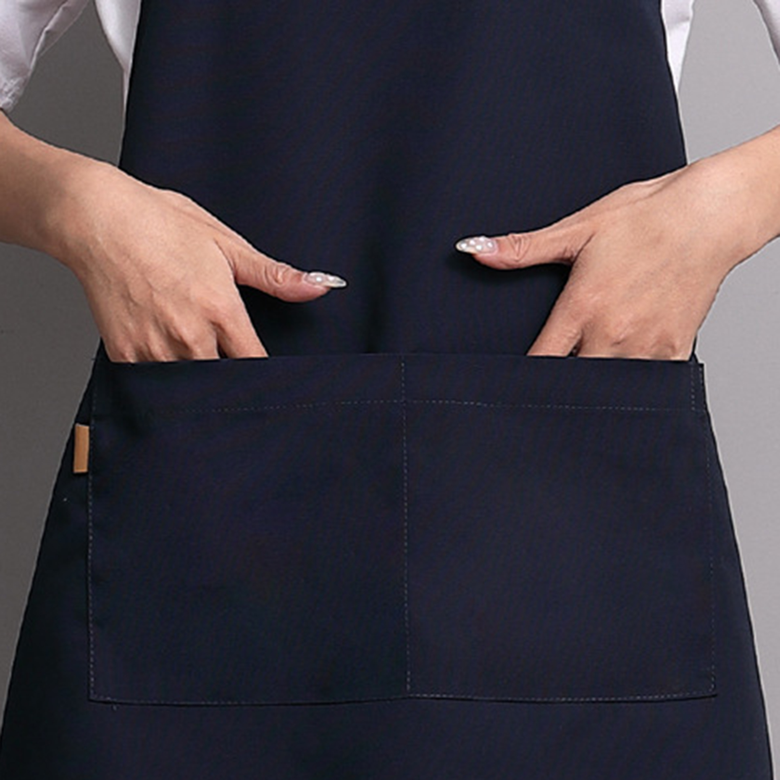Unisex Apron Multi-purpose Oil-proof Thickened Pocket Style Baking Pinafore. 