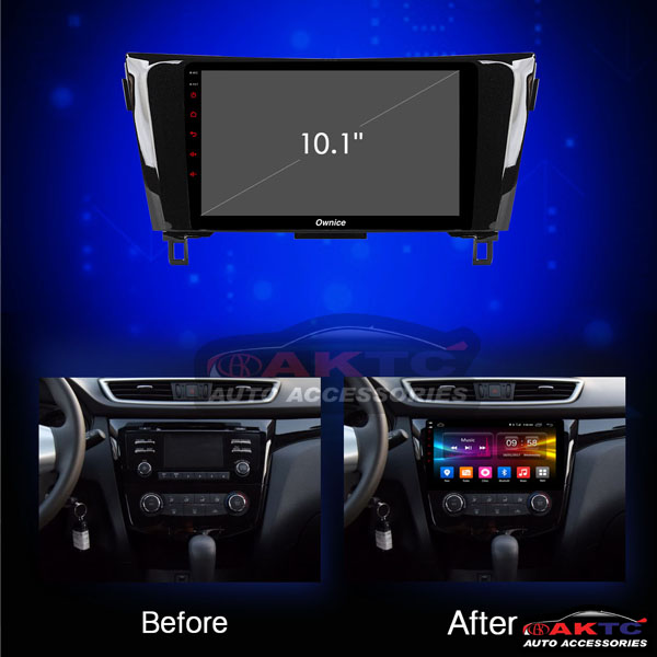 ANDROID PLAYER FOR NISSAN X TRAIL 2014-2020, CAR ANDROID PLAYER. 