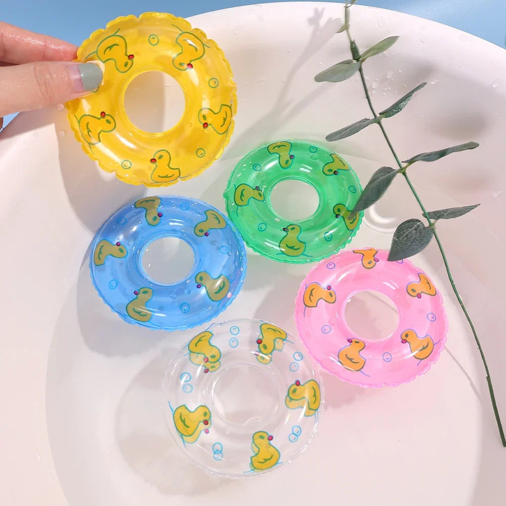 【Yurui】New Kid' Mini wim Ring Bath wimming Pool Float Circle Ring Toy Toy Baby Funny Doll Floating Rubber Game. 