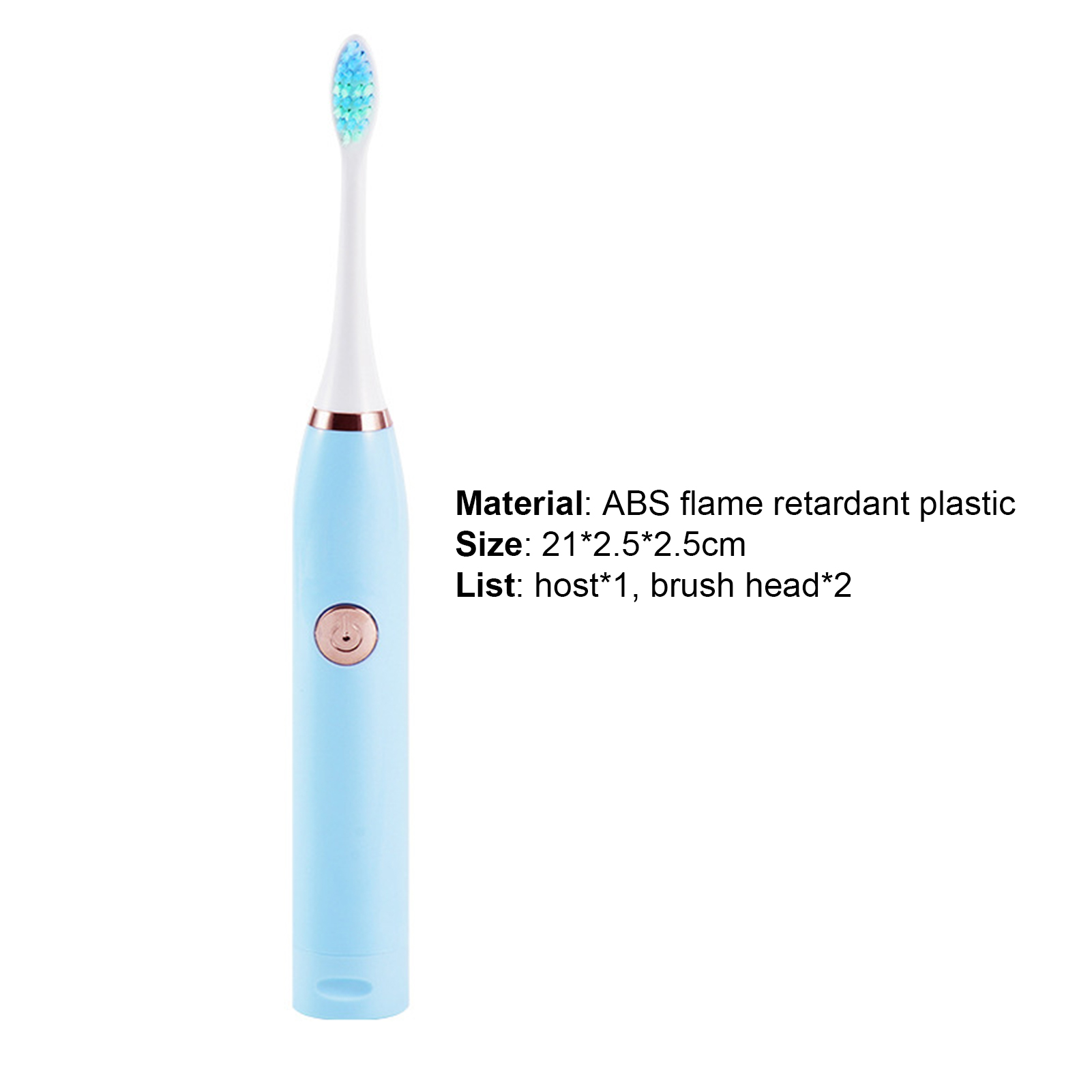 Universal Automatic Toothbrush High Vibration Frequency Deep Cleaning Low Voltage High Efficiency Electric Toothbrush for Home. 