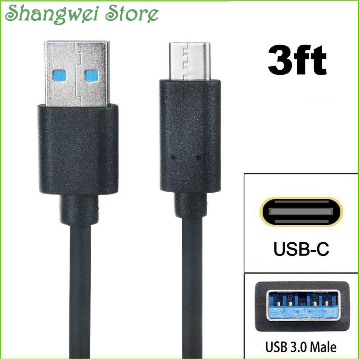 3ft USB-C Type-C Charger Data Cable Cord for Motorola Moto Z Force Play Droid