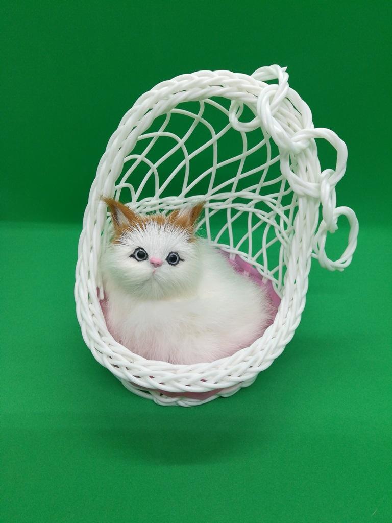 Basket Cat with Sound. 