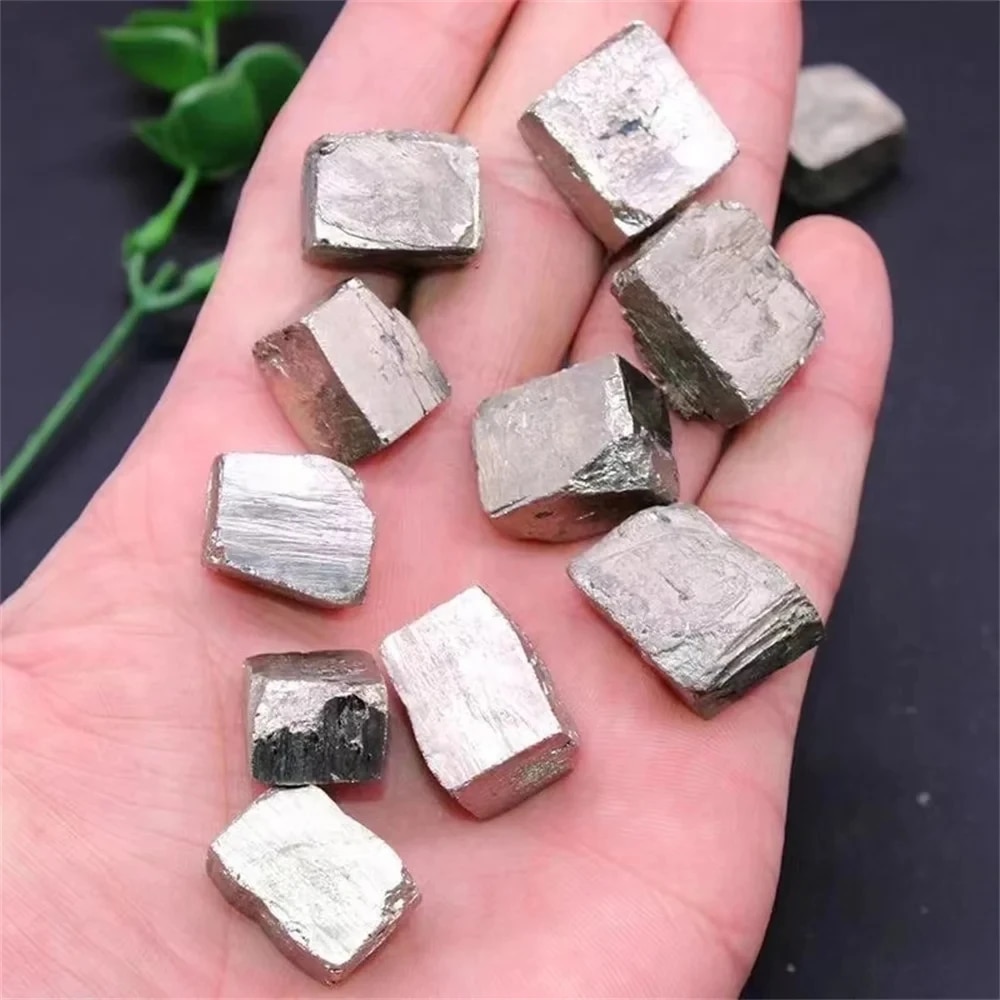 Natural High Density Cubic Pyrite Stone, Rough Gold, Irregular Ore Mineral, Teaching Specimen, Gemstone Ornaments. 
