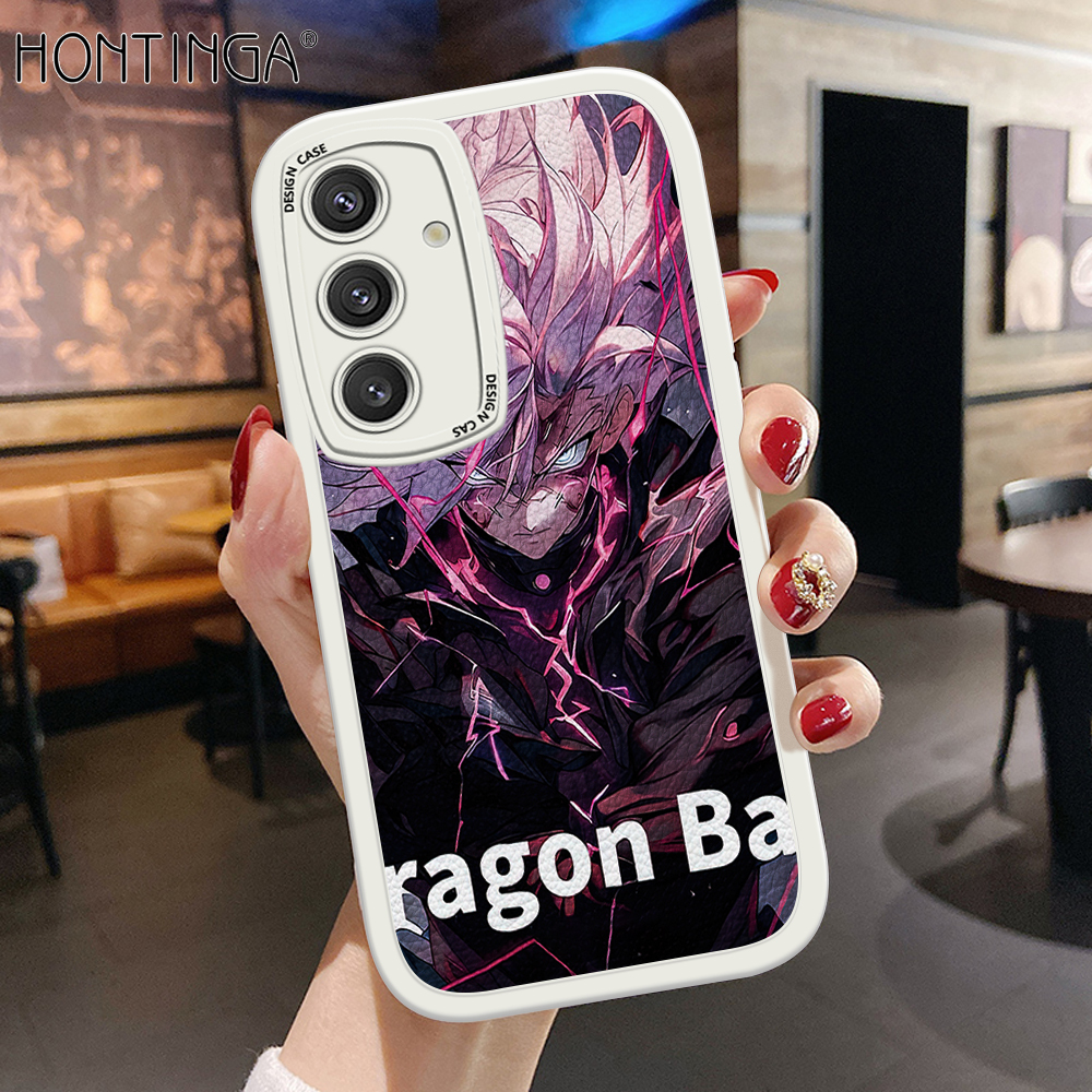 Hontinga for Samsung S24 Ultra S24 Plus S24 5G Back Cover PU Leather Spider-Man Phone Case Soft Silicone Edge Mobile Cover