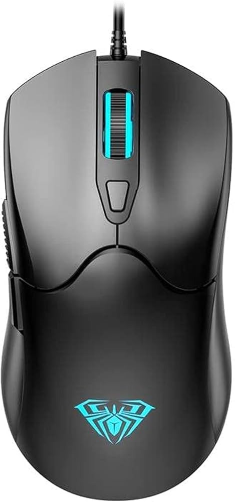 AULA gaming mice S13 with backlight ,6 keys ,3600DPI adjustable,PC Gaming Mouse for Windows/Mac. 