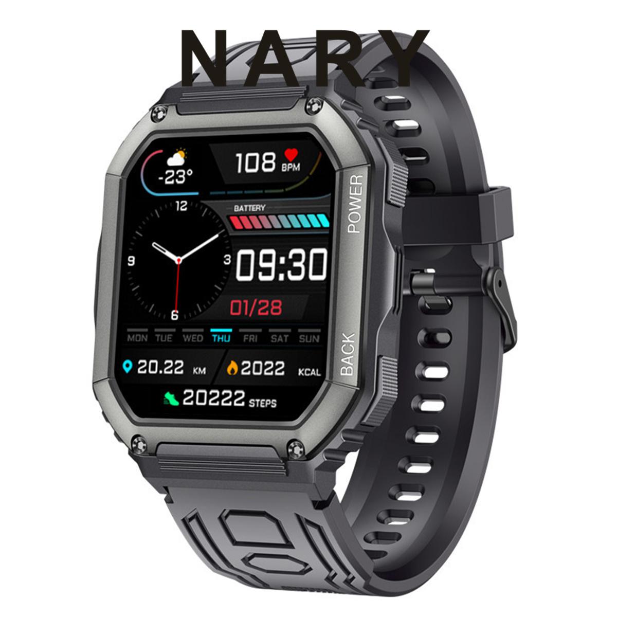 KR06 Dafit Sports Smart Watch Large Screen Multifunctional Low Power Consumption More Than 123 Sport Modes Electronic Watch Daily Life