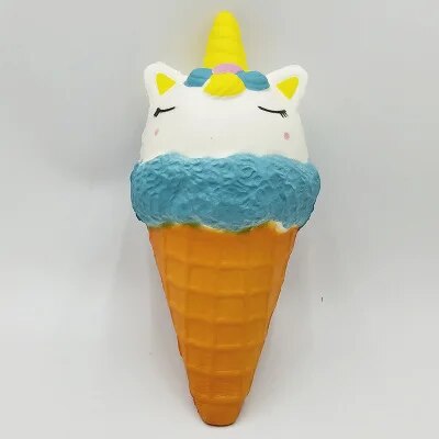 【3C VictoryEagle】Jumbo Squishy Unicorn Ice Cream Galaxy Squishies Slow Rising Bread Toys