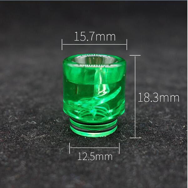 810 Plastic Drip Tip Spiral Nozzle Prevent Fried Oil Design. 