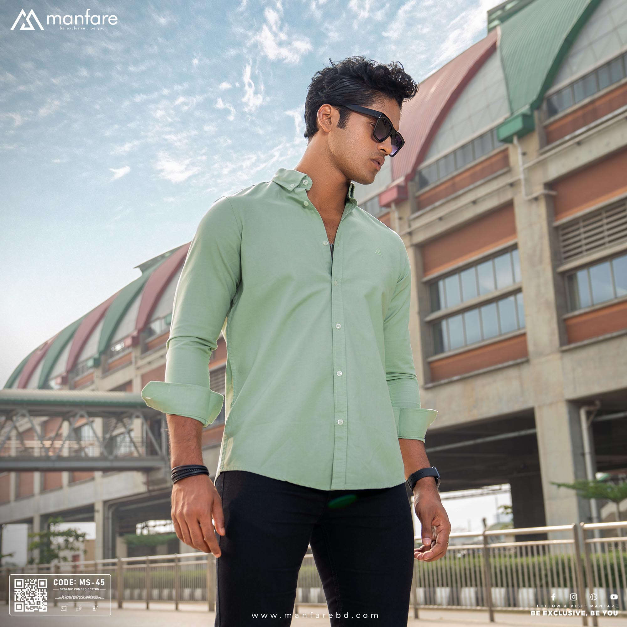 Manfare Premium Solid Shirts for Men I MS-45