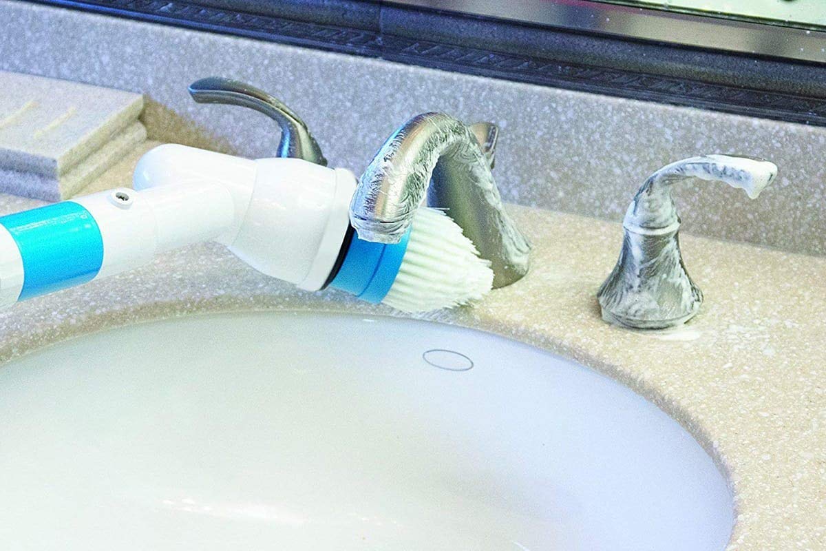 Hurricane Spin Scrubber Cordless Rechargeable Power Scrubber. 