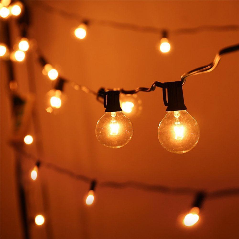 String Lights Globe Bulbs For Indoor Outdoor Commercial Hanging Umbrella Garden Patio Lamp Uk