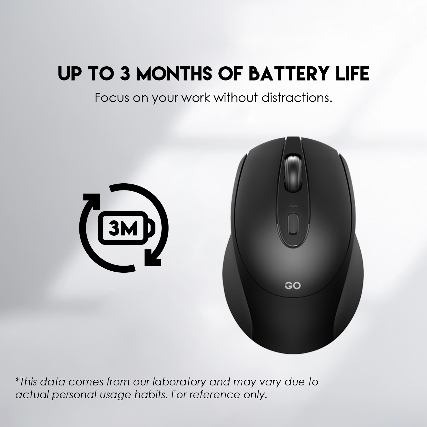 FANTECH W191 GO WIRELESS MOUSE SILENT SWITCH OFFICE MOUSE.. 
