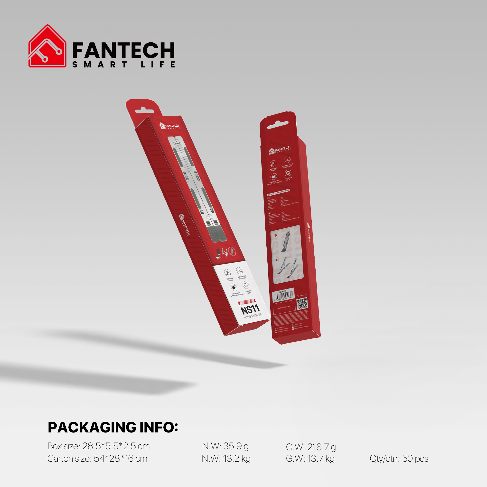Fantech NS11 Notebook Laptop Stand. 