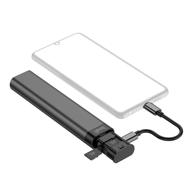 Multi-Function Smart Adapter Card Storage Data Cable USB Box for. 