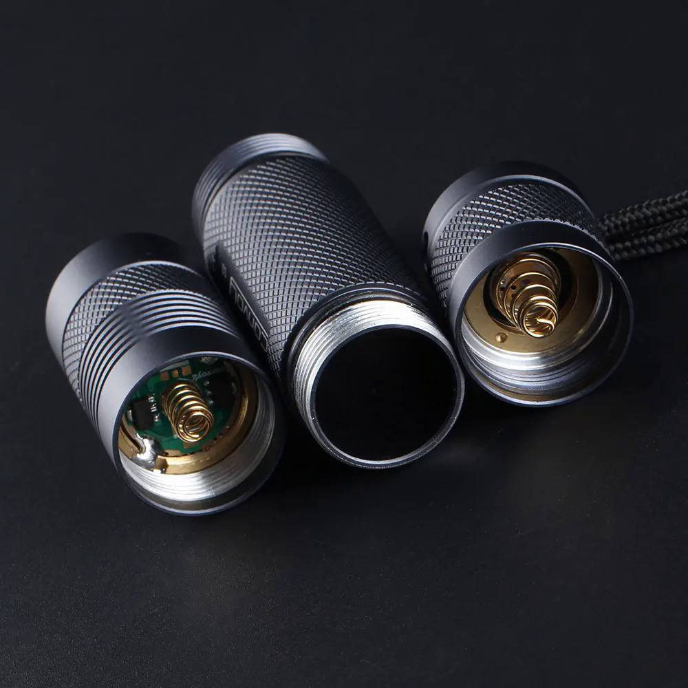 Gray Convoy S2 UV 365nm flashlight ,7135*5 single mode,zwb2 filter installed,UVA 18650 Ultraviolet flashlight,torch. 