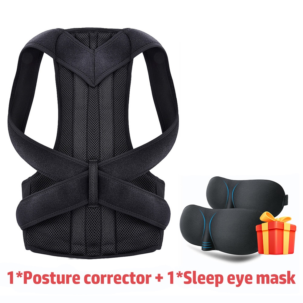 2023 Back Posture Corrector Shoulder Support Belt Upper and Lower Back Pain Relief Improve Spine Clavicle Brace Posture Vest