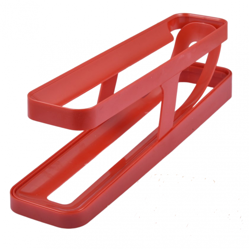 Automatic Scrolling Egg Rack Holder Storage Box Egg Basket Container Organizer Rolldown Refrigerator Egg Dispenser For Kitchen. 