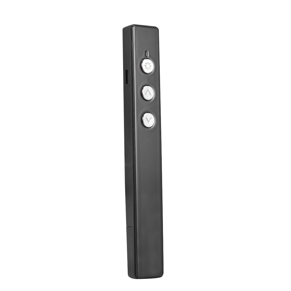 PPT Flip Pen Wireless Presenter PPT Clicker Multifunction Electronic Projection Pen Laser Flip Pen Remote Control PR-20 White. 