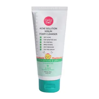 acne solution foam cleanser