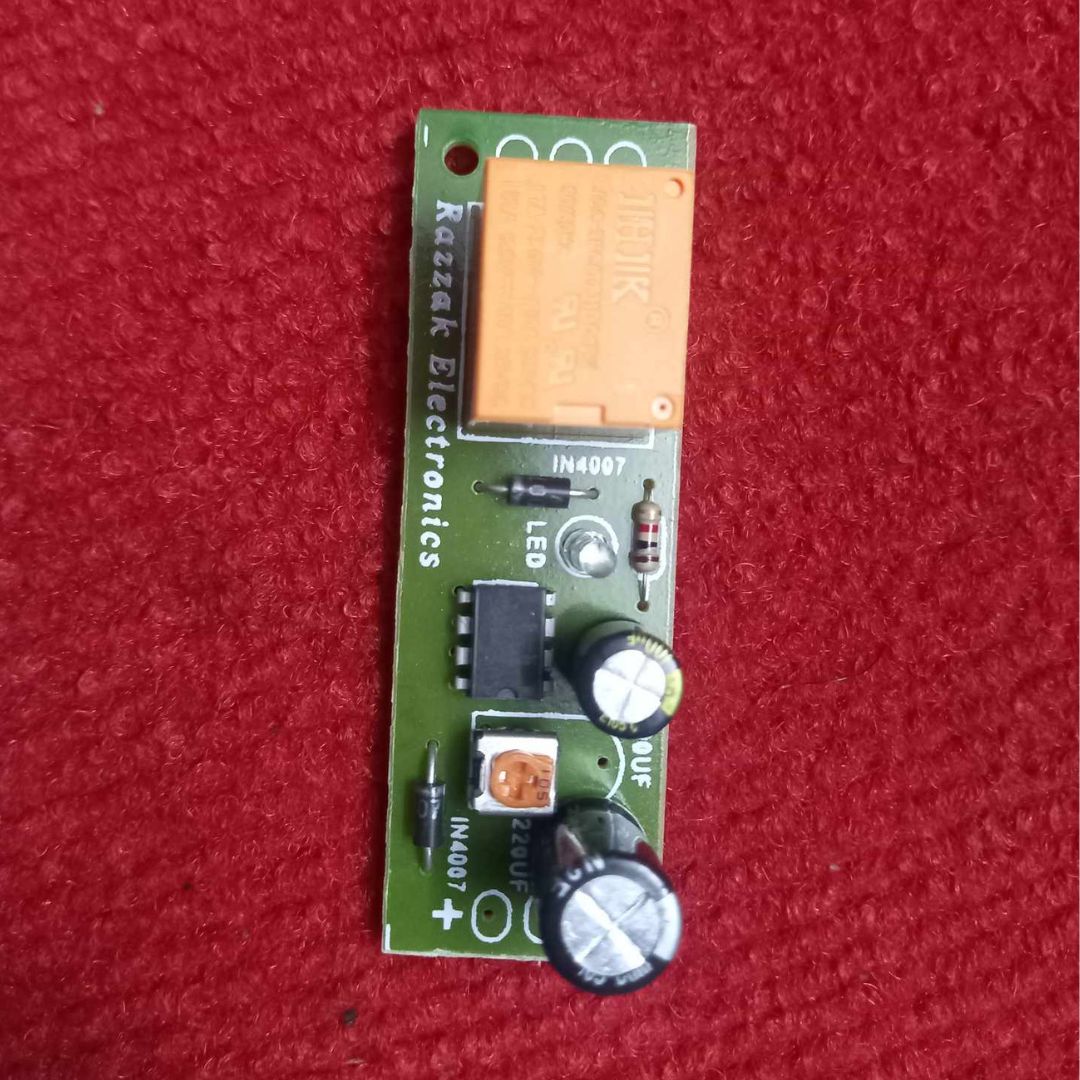 12V De-lay Timer Circuit DC 12V 5 Minutes Fixed NE555 De-lay Timer Relay Switches Circuit Use For Stabilizer IPS Adapters De-lay Timer 12V Circuit. 