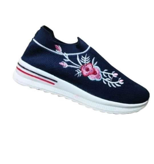 Womens Fashionable Sneakers for Regular Use – Comfortable Cotton Sneakers for Ladies & Girls