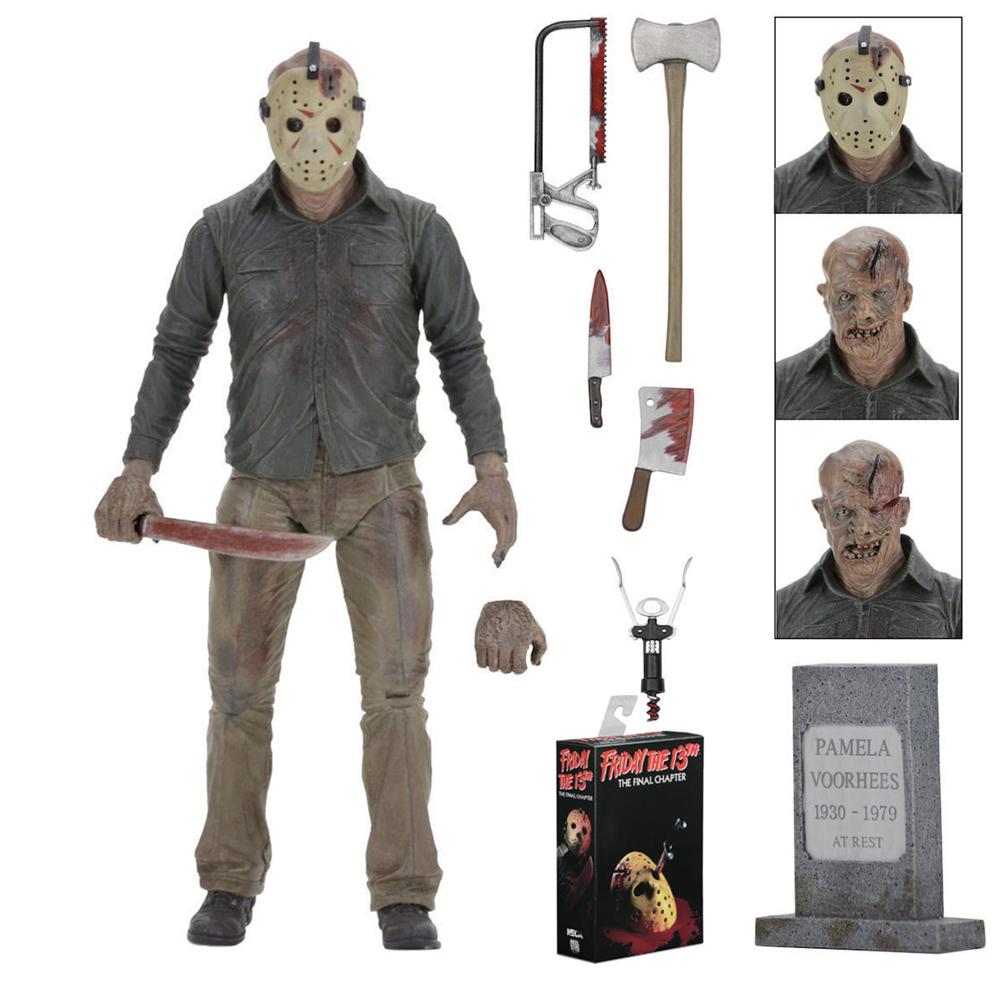 NECA Friday the 13th Part 4 (IV) Final Chapter JASON Voorhees 7" Ultimate Figure