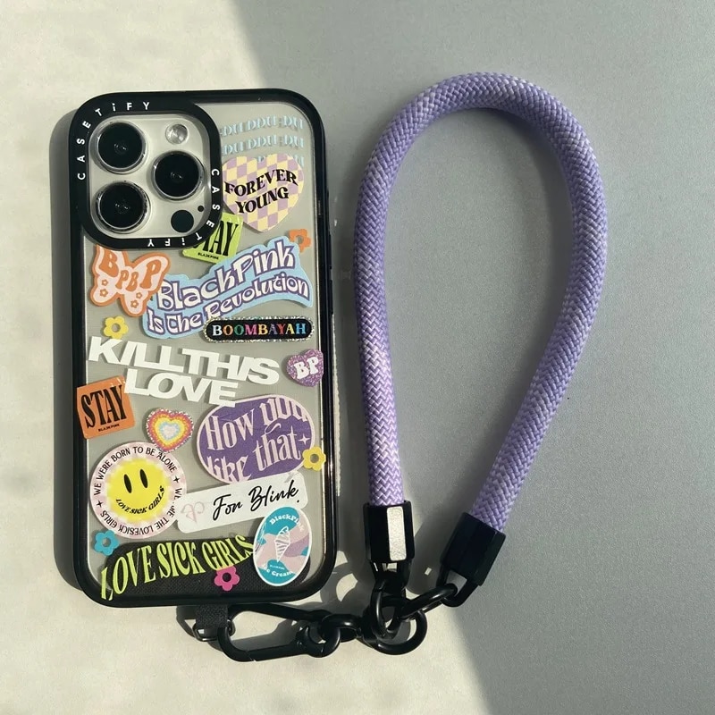 2023 New Cellphone Strap T-shaped Plate Sheet Mobile Phone Case Braid Lanyard Accessories Weave Card for iPhone Xiaomi Samsung. 