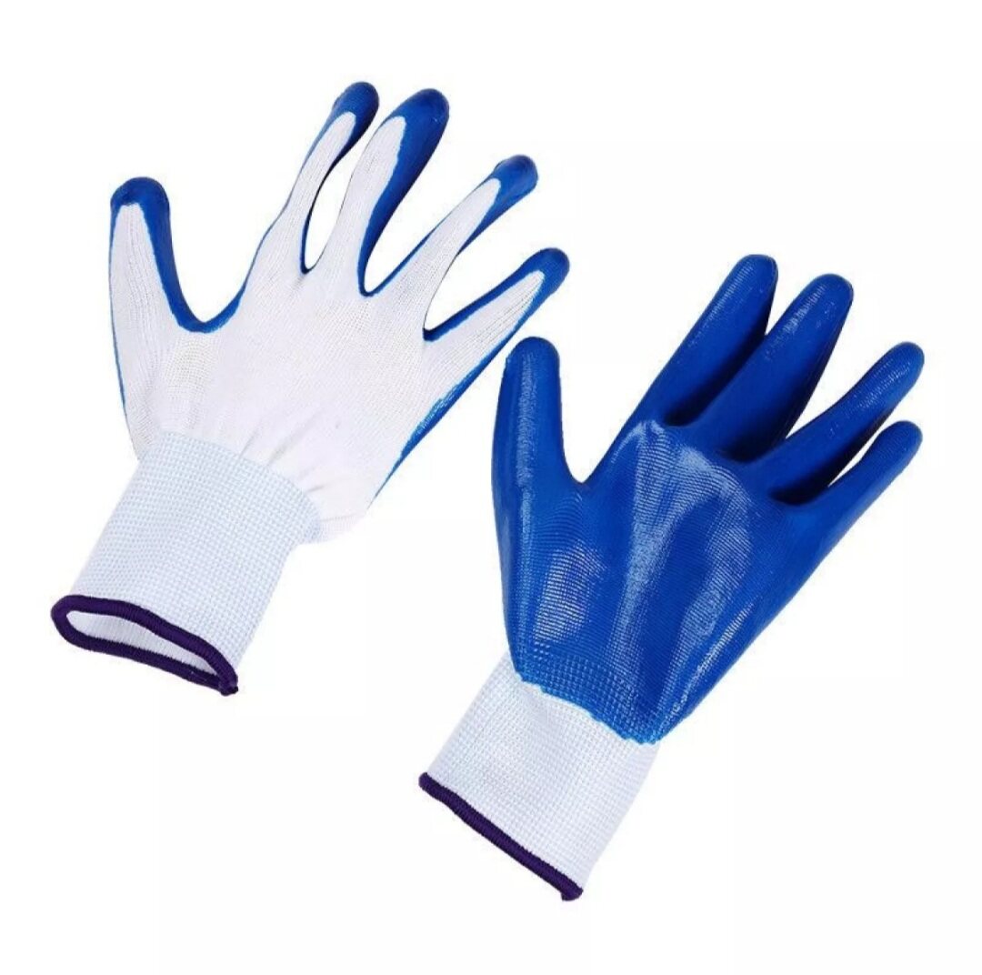 nylon rubber gloves