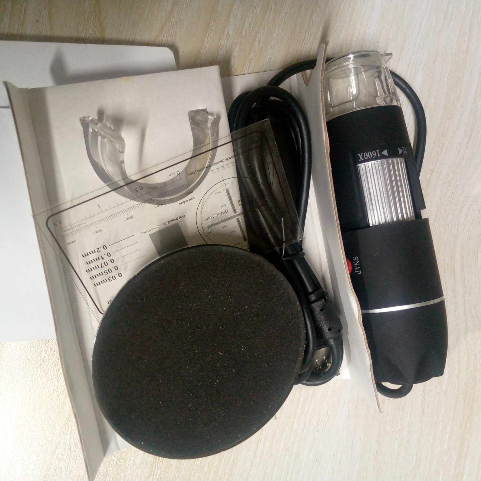 1600x Digital Microscope Endoscope 0x-1600x Adjustable USB Camera 2MP 8 LED Magnifier Electronics Magnification With Stand. 