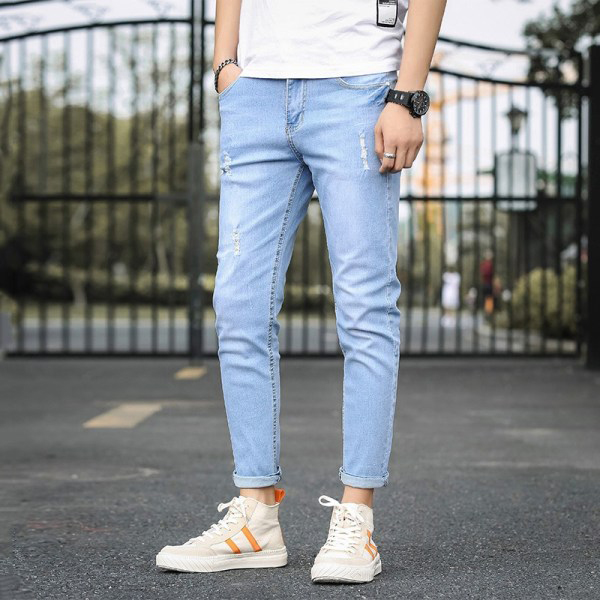 Men's Embroidered Jeans | Chinese Men's Jeans | Trousers - · Md® Brand  Men's Jeans Retro - Aliexpress