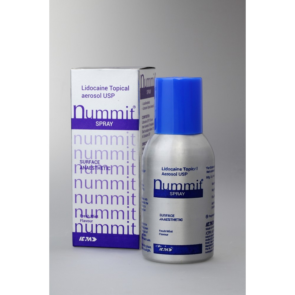 ICPA Nummit Topical Spray for dental use. 