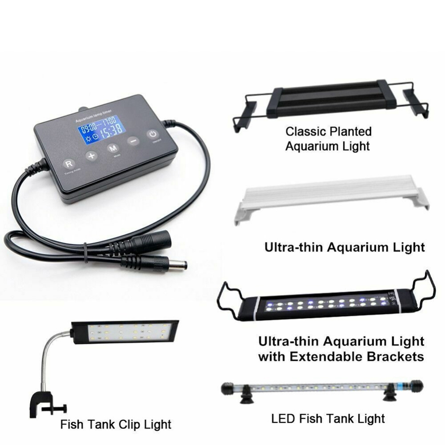 【Xiaofeng】Smart LED Aquarium Light Timer Controller Fish Light Controller and dimmer. 