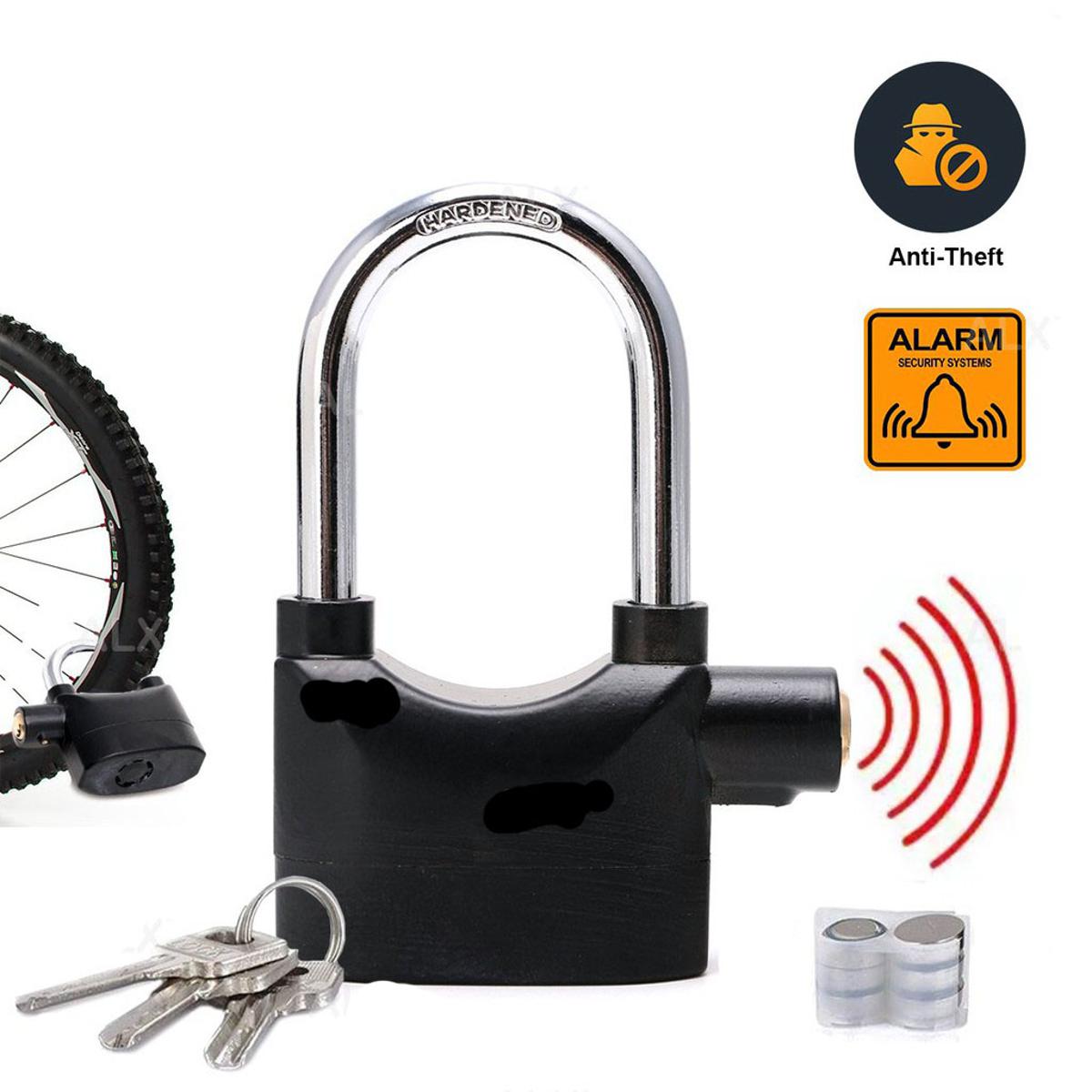 Bike alarm lock discount price