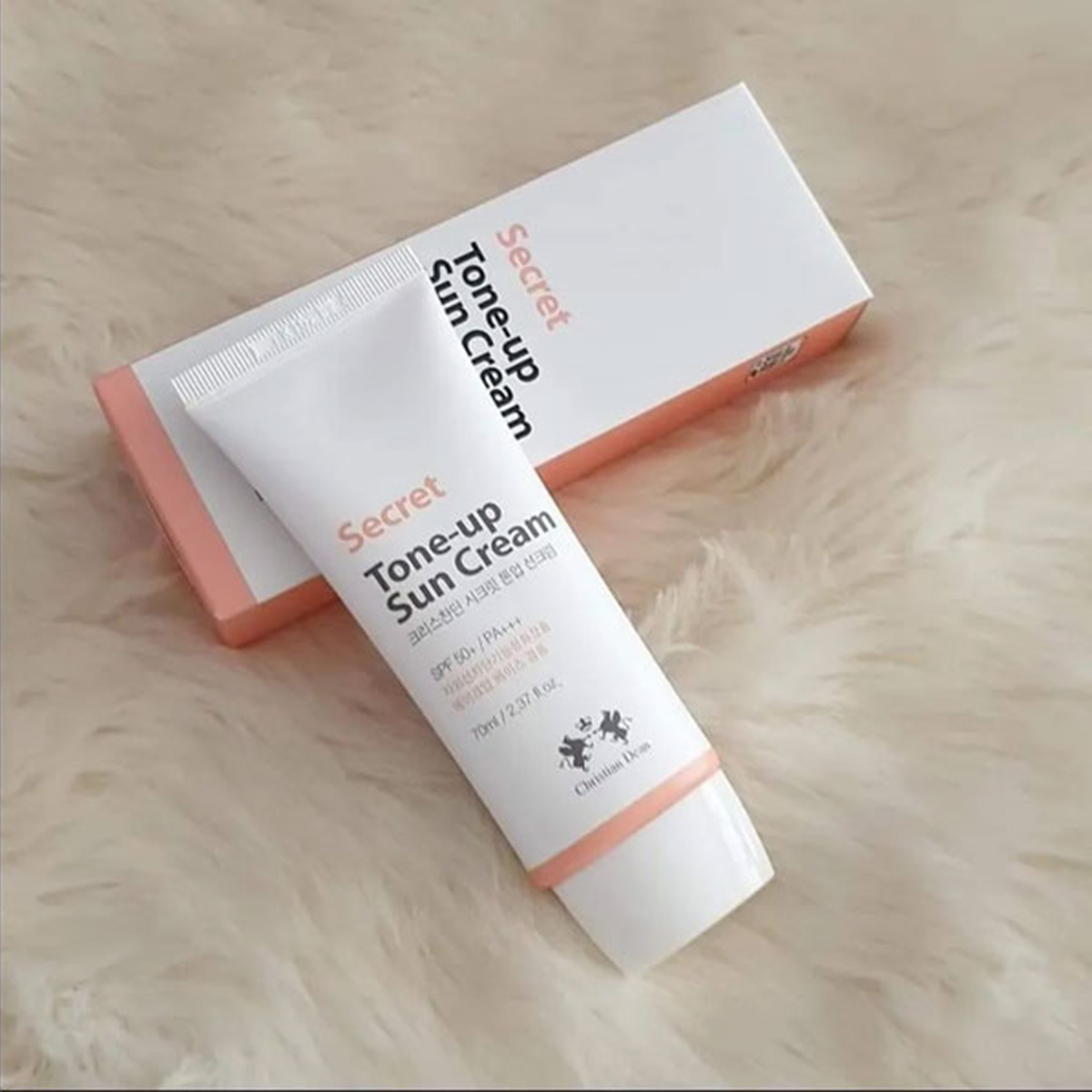 Christian Dean Secret Tone-Up Sun Cream with SPF50+ – 70ml. 