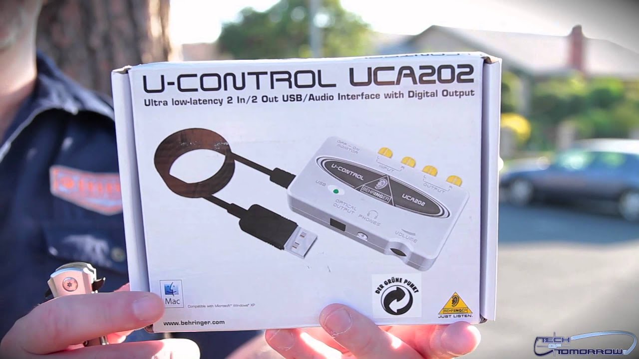 Behringer U-Control UCA202 USB Audio Interface. 